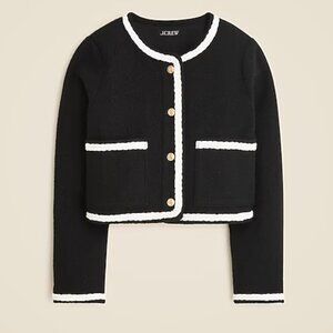 J. Crew Cropped bouclé yarn lady jacket 2X NWT